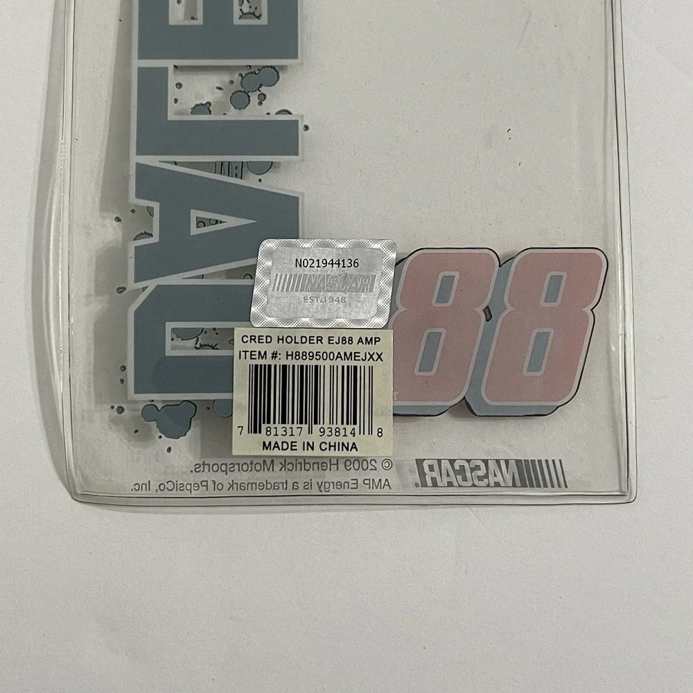 Dale Earnhardt Jr 88 AMP Energy Lanyard Credential Holder NASCAR Hendrick‎